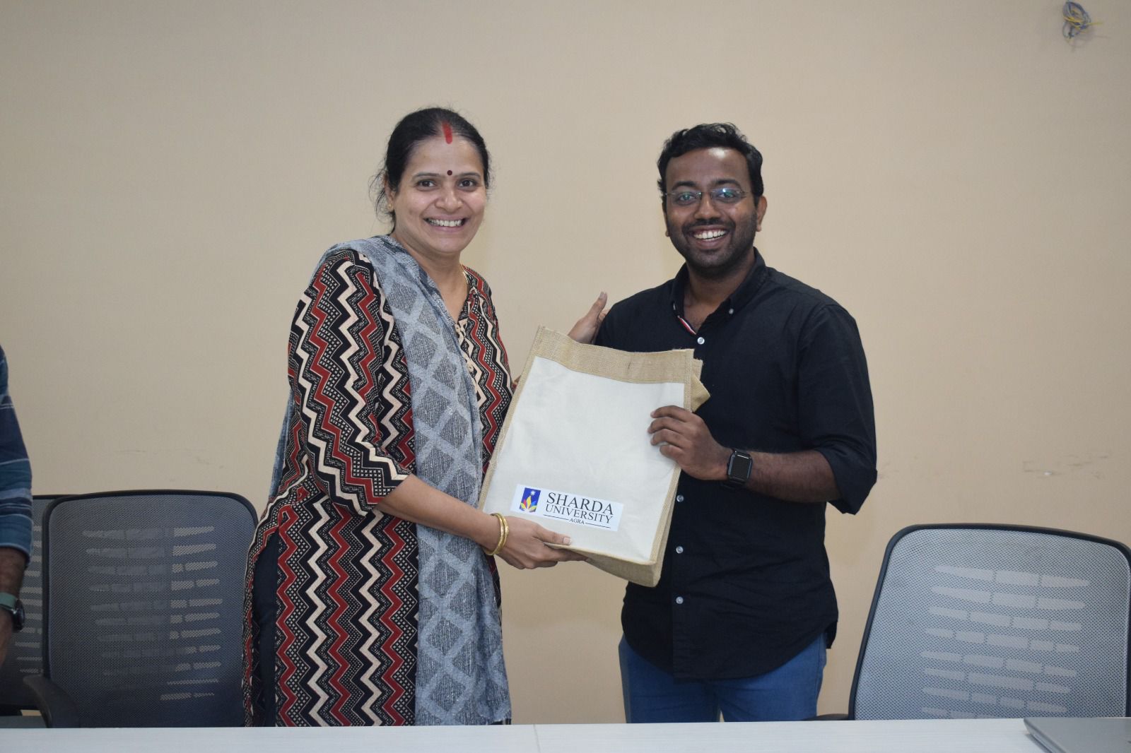 MOU Signed with Bharga Biotech 1 - Sharda University Agra