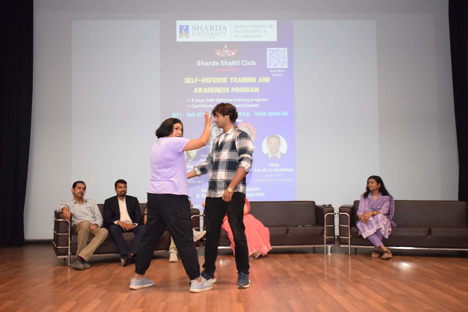 Sharda Shakti Club Inauguration and Self-Defense Training Program - Sharda University Agra