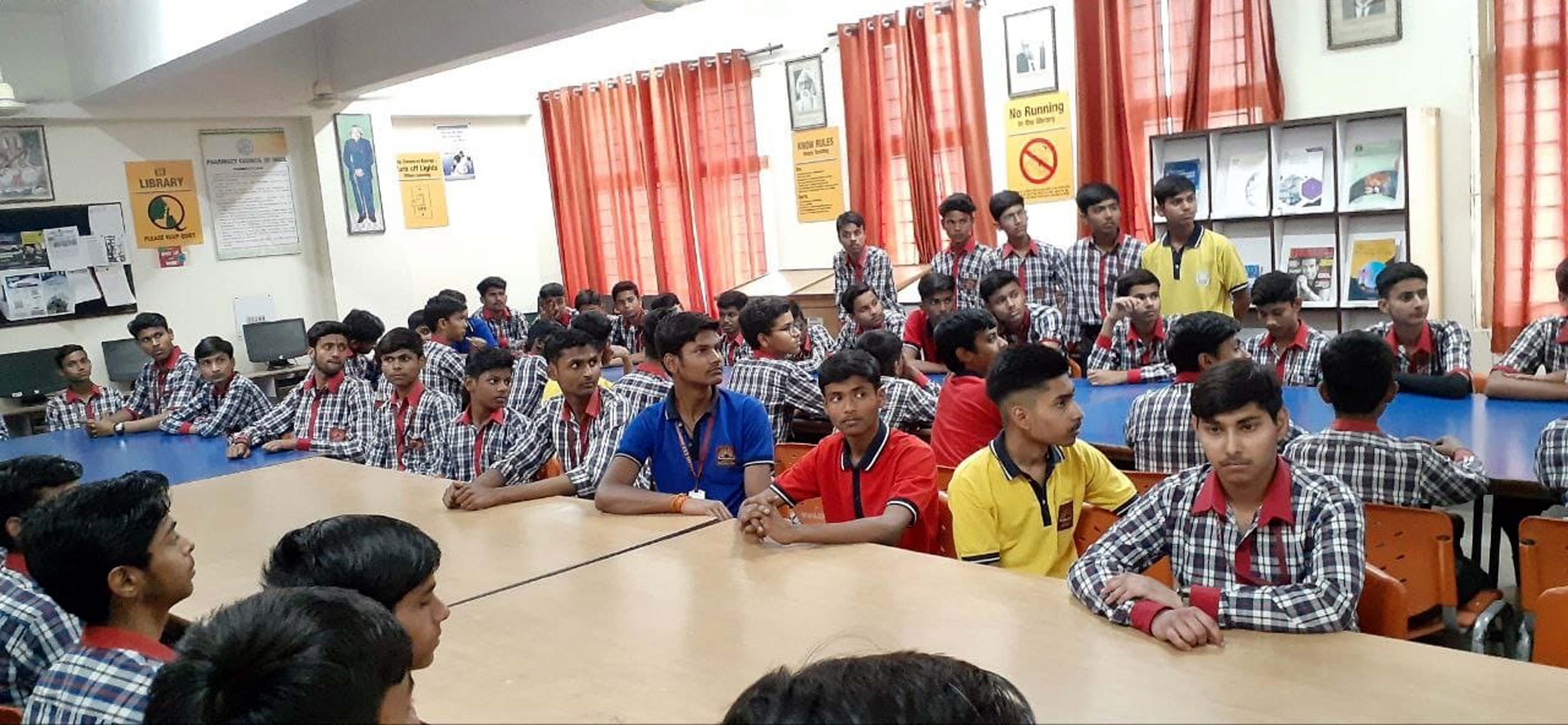 Welcomes the bright young minds from PM KV Hazratpur - Sharda University Agra