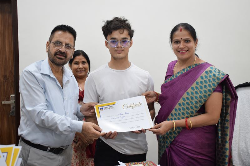 Organizing Online Vocabulary Quiz Competition - Sharda University Agra