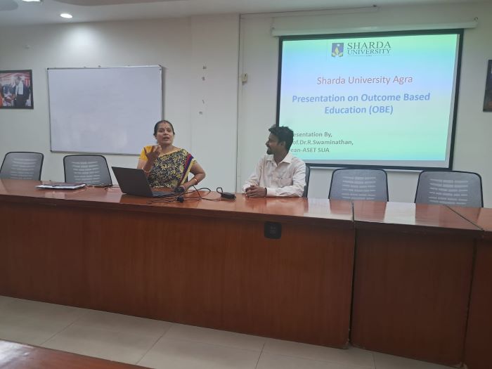 Seminar on Outcome-Based Education - Sharda University Agra