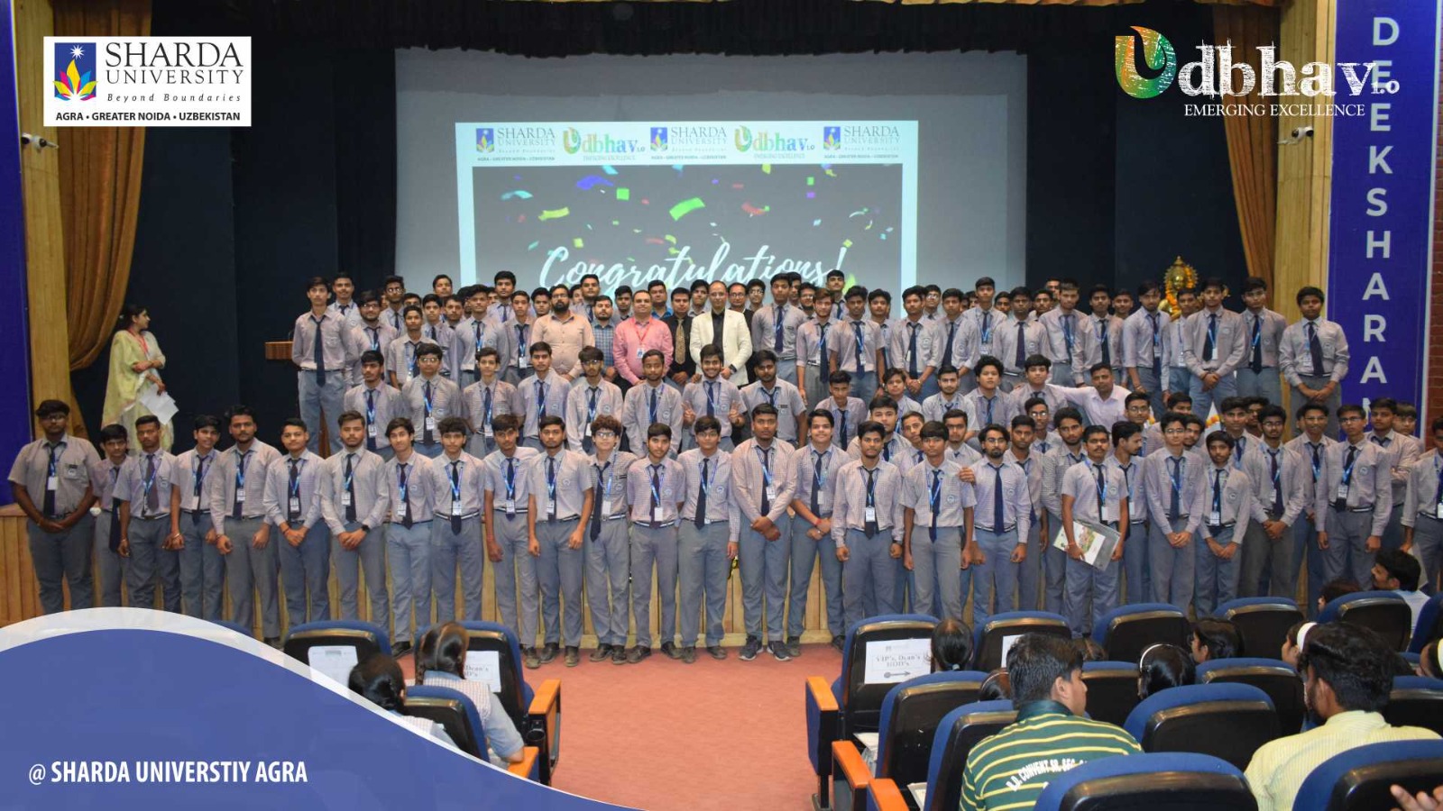 Udbhav 1.0 - Emerging Excellence: A Milestone Event for Class 12th Students at Sharda University Agra Campus - Sharda University Agra