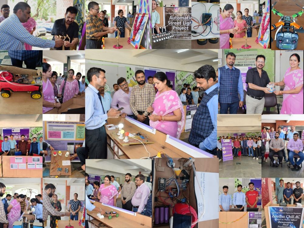 Annual Project Exhibition - Sharda University Agra