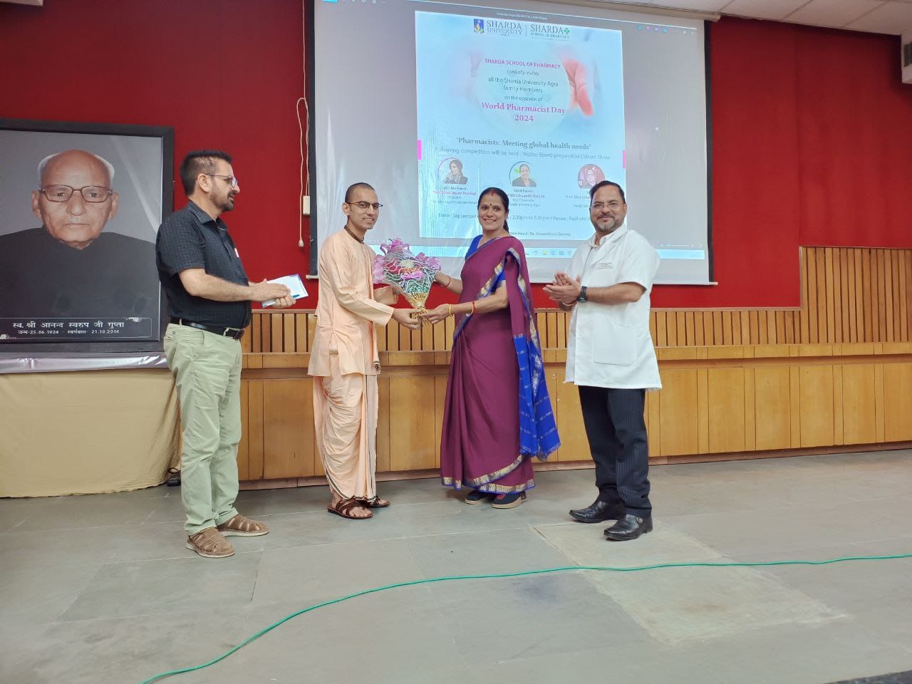 Celebration World Pharmacist Day 2024 - Sharda University Agra