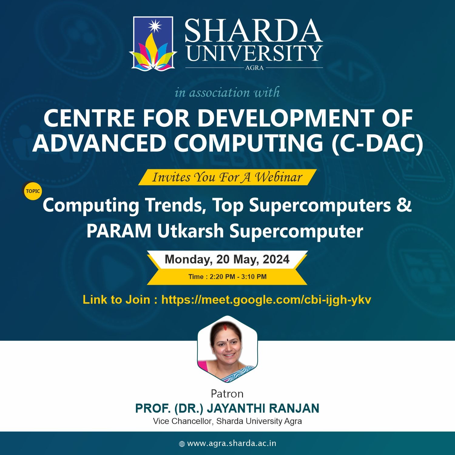 A Webinar on Computing Trends, Top Supercomputers & PARAM Utkarsh Supercomputer