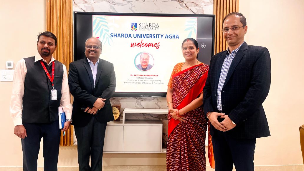 Honoured to Host Prof.(Dr.) Pavithra Rajnampalle - Sharda University Agra