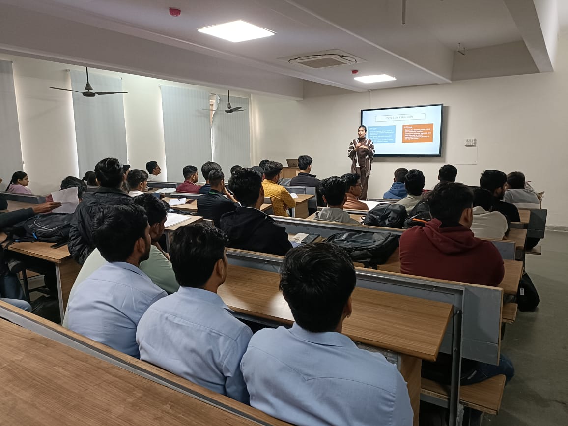 IIC Lecture on "Newer Approaches in Nanotechnology" Successfully Conducted - Sharda University Agra