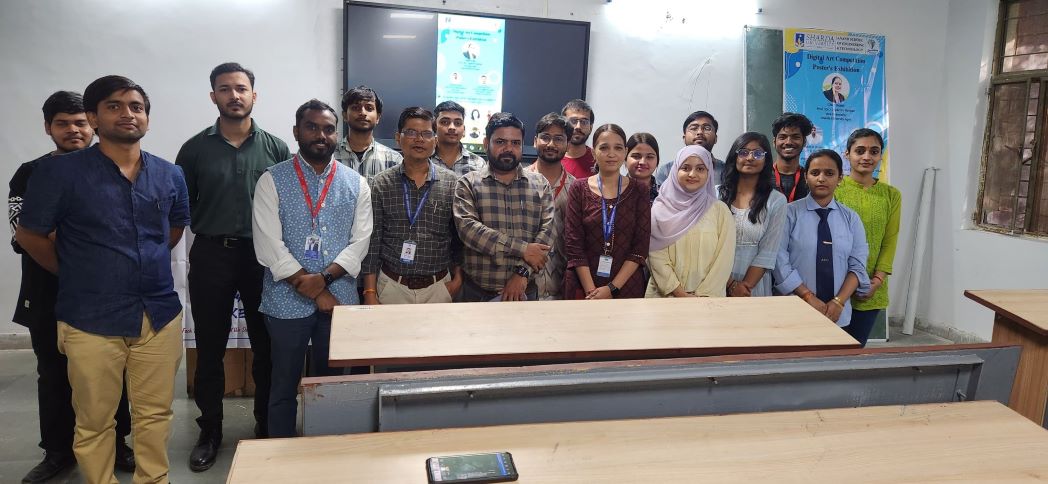 Sparkling Pixels Club Concludes Successful Two-Day Digital Art Competition - Sharda University Agra