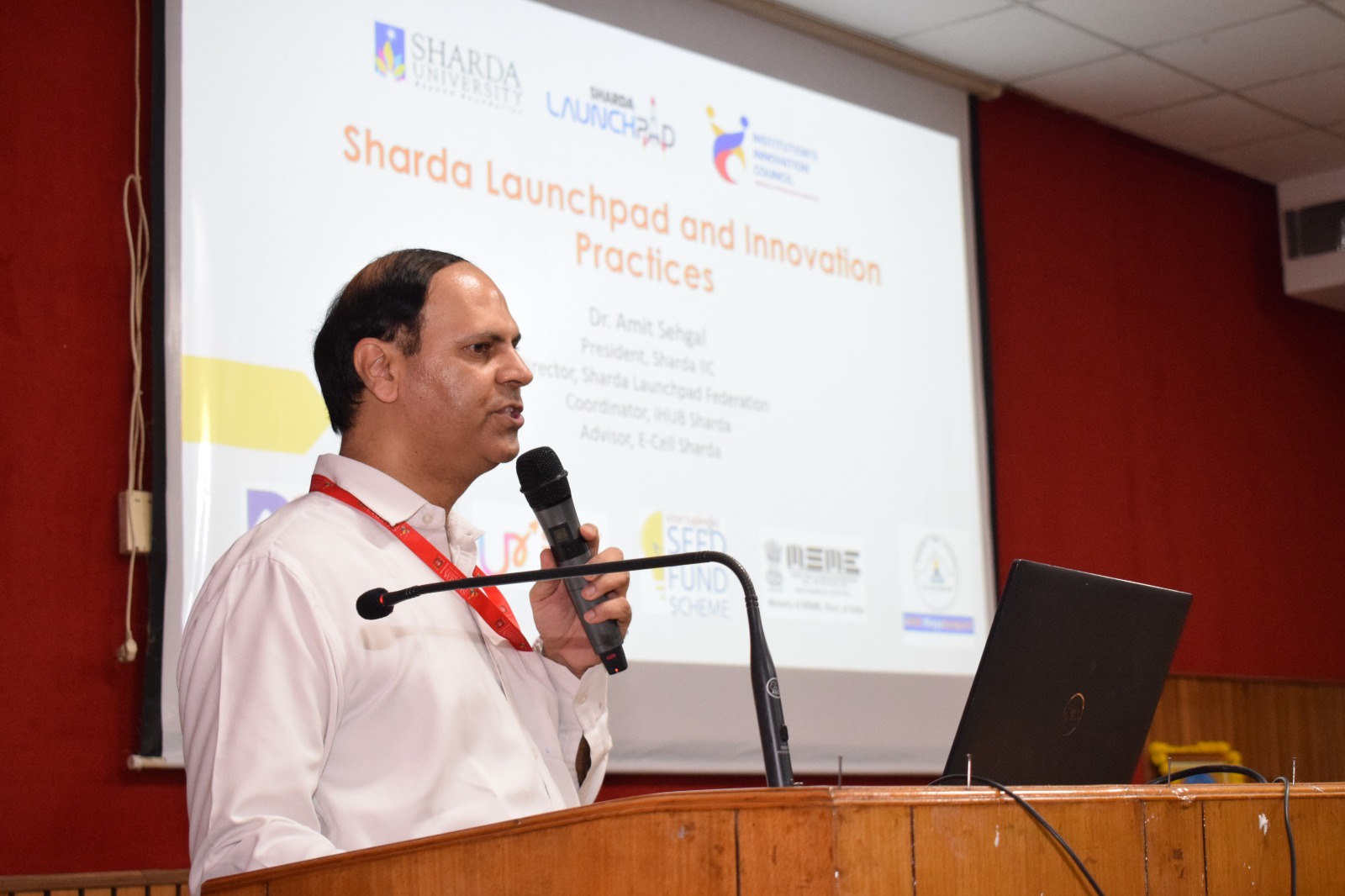 Special Session on IIC and Sharda Launchpad - Sharda University Agra