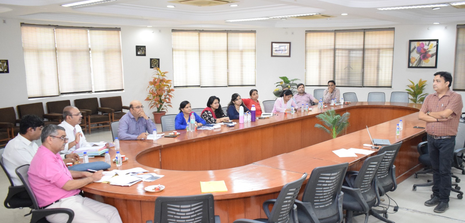 Successful Pre-BOS Meeting of Sharda School of Business Studies - Sharda University Agra