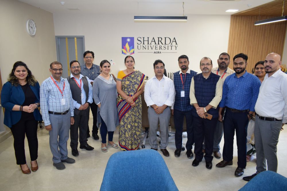 Welcomed Prof. (Dr.) Parma Nand - Sharda University Agra