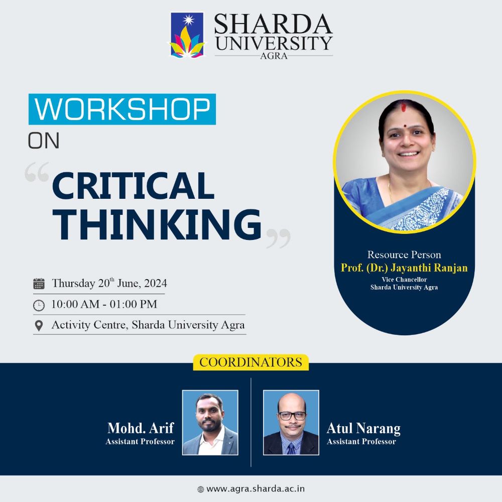 Workshop on Critical Thinking